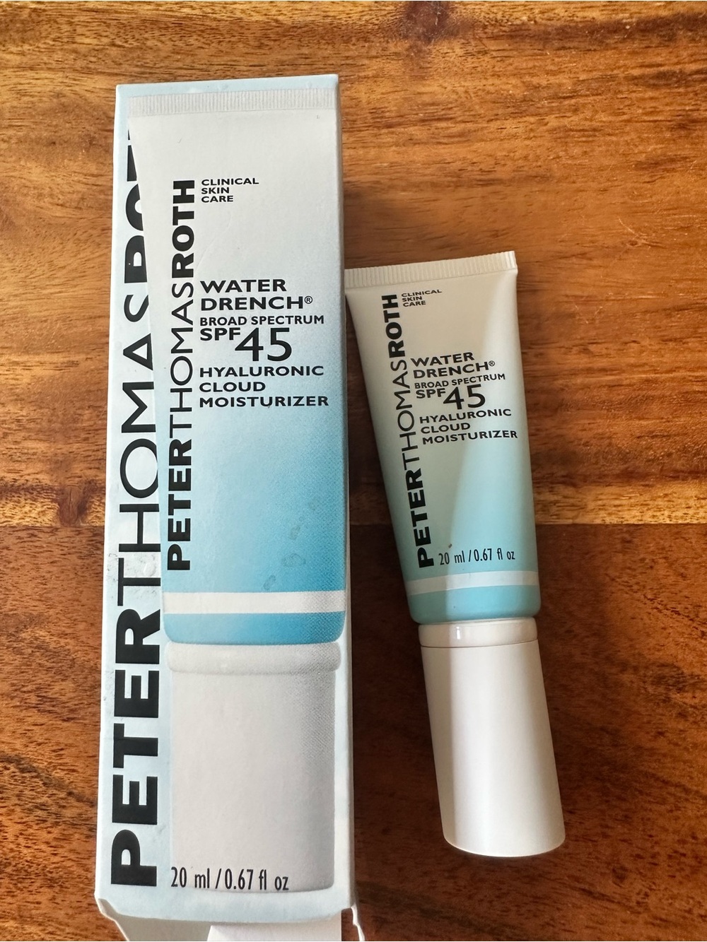 Peter thomas Roth SPF 45 water drench moisturizer brand new